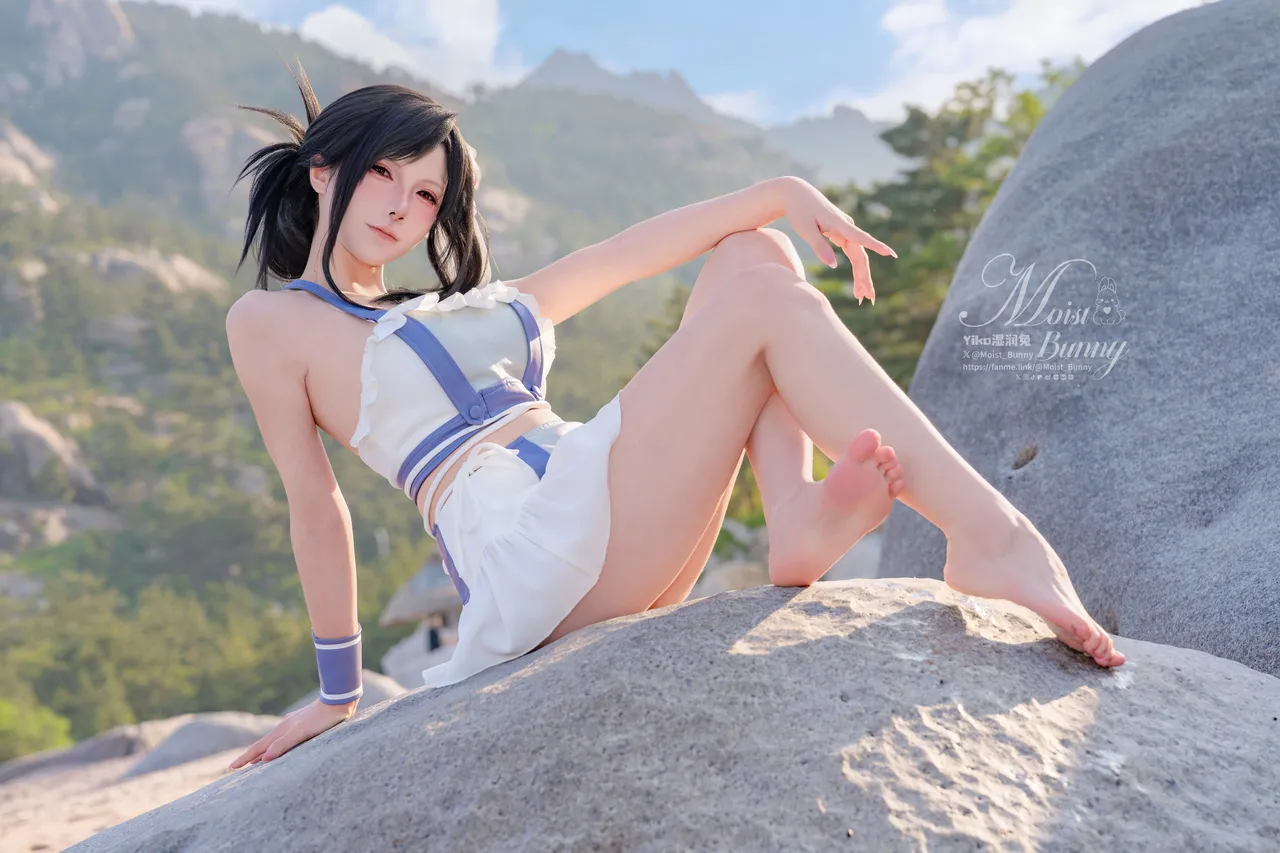 Yiko湿润兔 - 2025泳装限定作 海边假日 蒂法 (最终幻想)-erohere31.webp